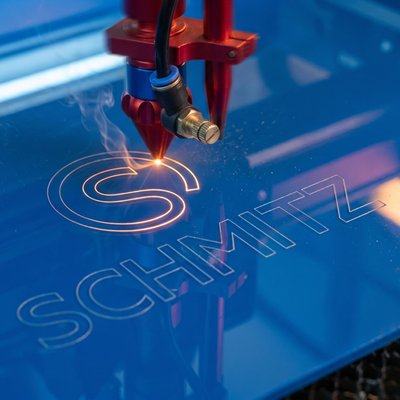 Découpe laser sur Acrysign®