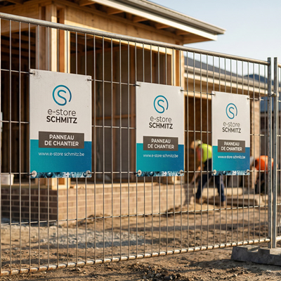 Panneau immobilier et de chantier