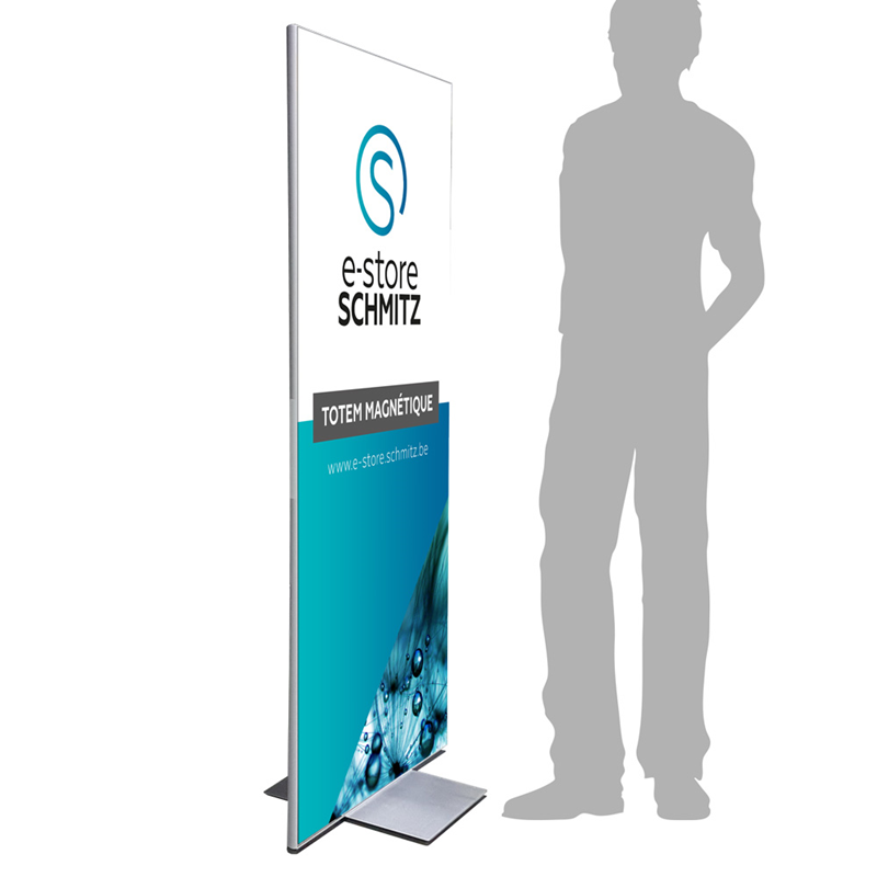 Impression totem magn?�tique - PLV magn?�tique efficace et modulable | e-store SCHMITZ