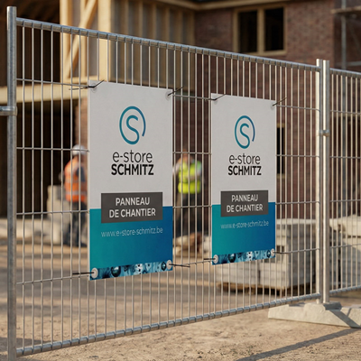 Panneau immobilier et de chantier
