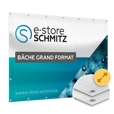 Bâche très grand format