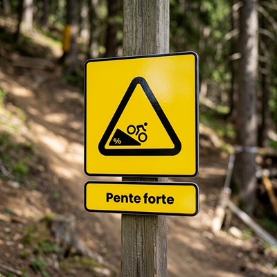 Balise d'avertissement VTT B9-S [conforme Annexe 17]