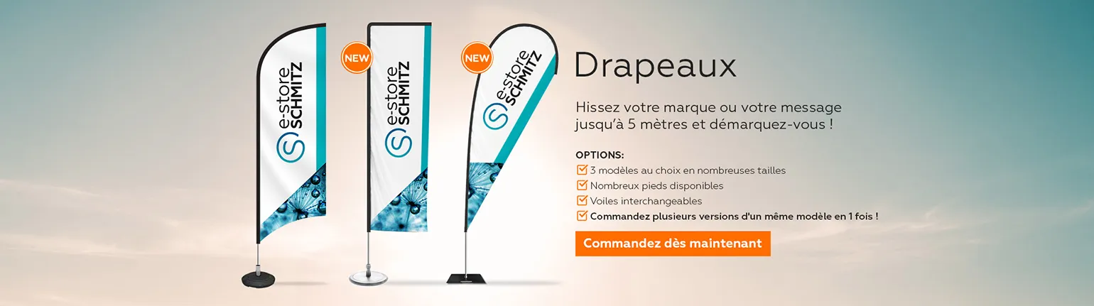 Impression de drapeau personnalisée