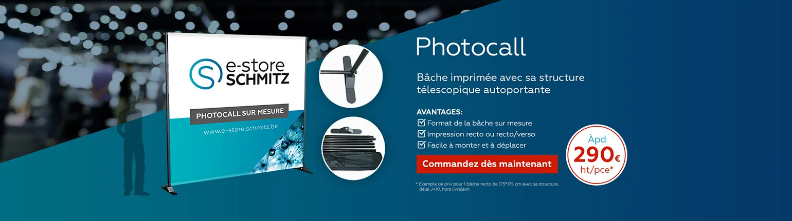 Impression Photocall autoportant
