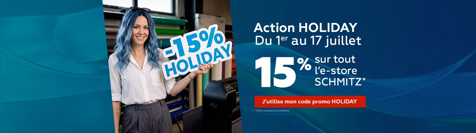 -15% sur tout l'e-store SCHMITZ avec le code HOLIDAY